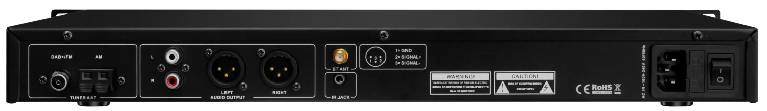 RH-AUDIO RH650FRD Цифровой многофункциональный цифровой плеер-тюнер — фото 2
