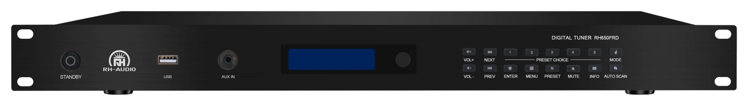 RH-AUDIO RH650FRD Цифровой многофункциональный цифровой плеер-тюнер — фото 4