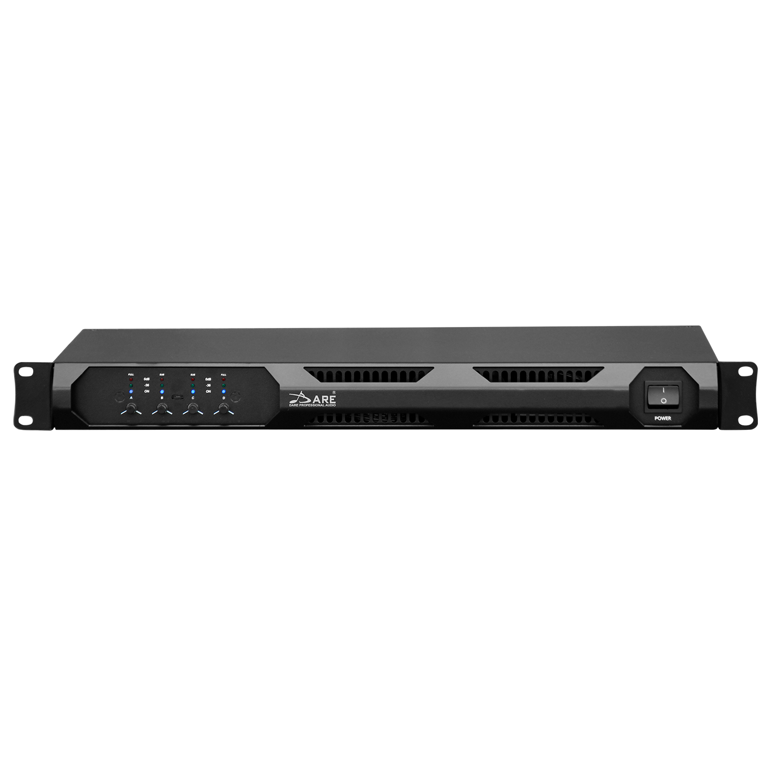 DARE AUDIO A8A 4-канальный усилитель мощности для громкоговорителей серии CM и серии P 