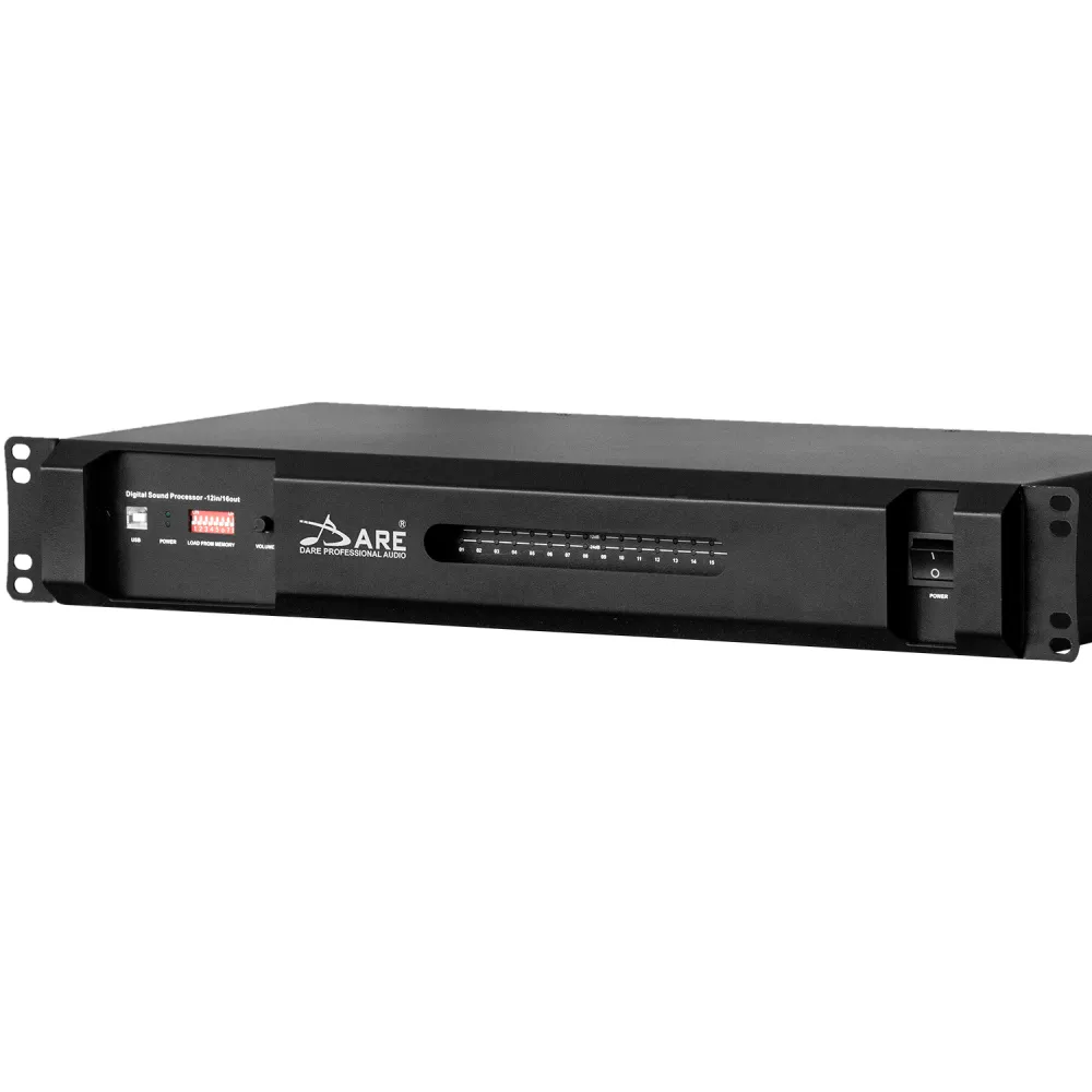 DARE AUDIO DSP1216 профессиональный DSP процессор 12х16
