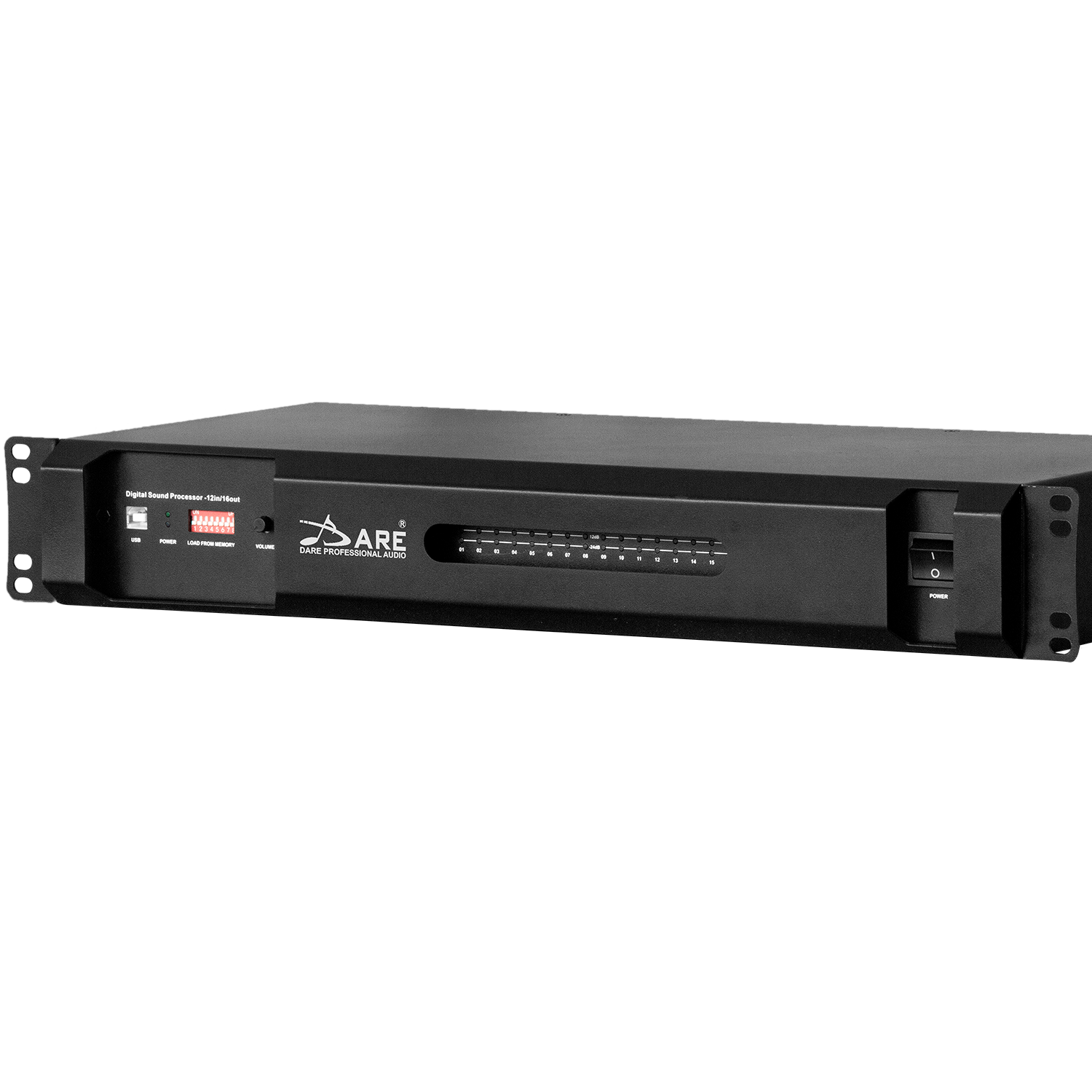 DARE AUDIO DSP1216 профессиональный DSP процессор 12х16